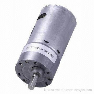 6V DC Geared Motor with 37mm Diameter Gearbox, Offset 6mm Shaft for Camera equipment and Dispensers